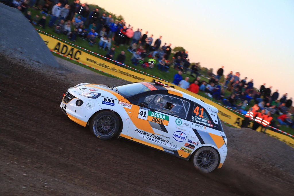 Det blev til en andenplads i Rallye Sulinger Land